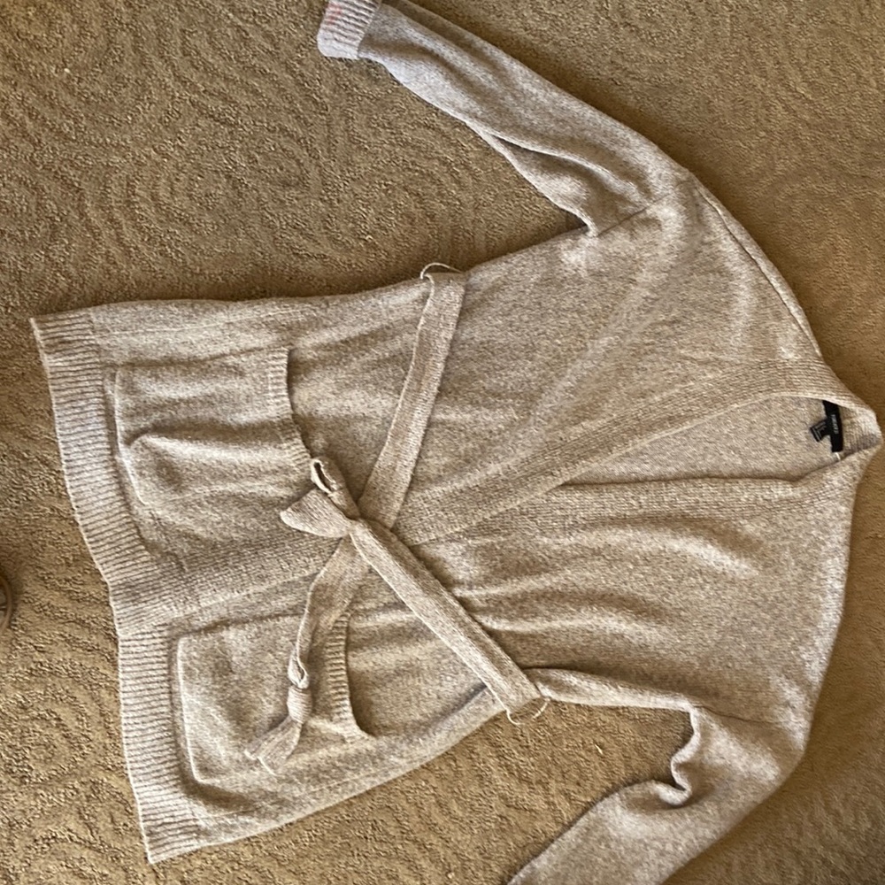Forever 21 belted cardigan